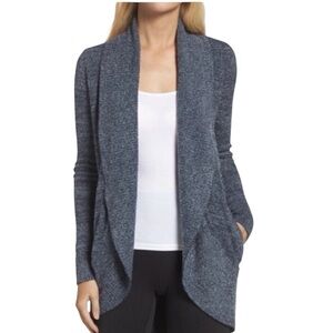 Barefoot Dreams CozyChic Lite Circle Cardigan Style 452 Size Medium